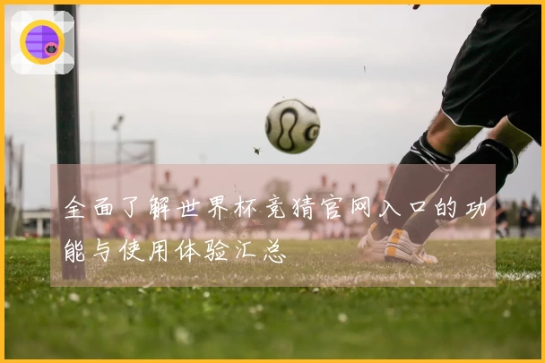 全面了解世界杯竞猜官网入口的功能与使用体验汇总