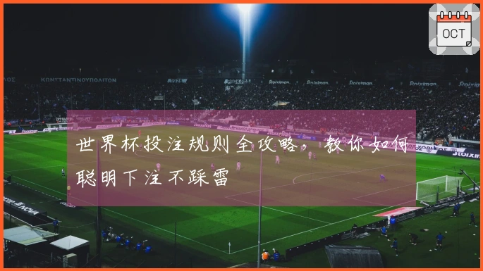世界杯投注规则全攻略,教你如何聪明下注不踩雷