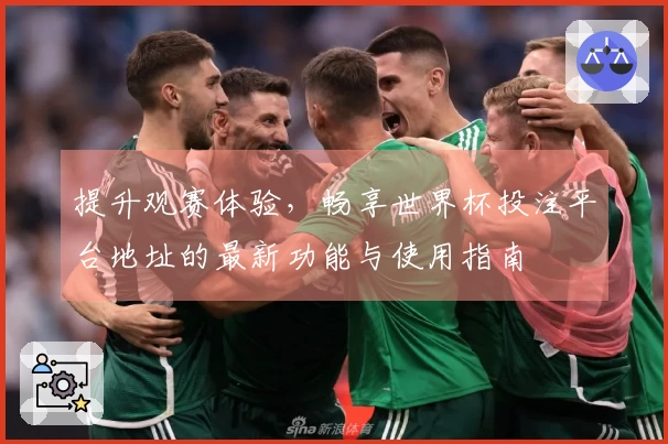 提升观赛体验，畅享世界杯投注平台地址的最新功能与使用指南